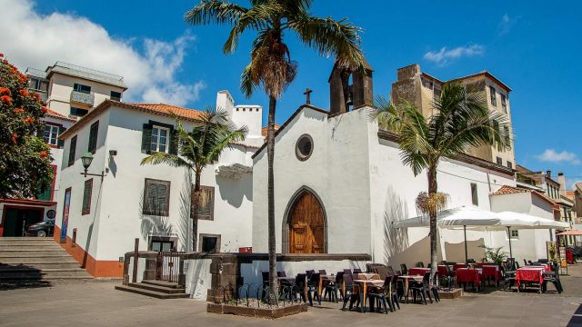 Kirche in der Haupstadt Funchal auf der Insel Madeira