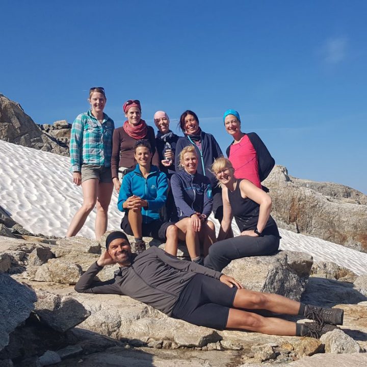 Wandern, Trekking, Wanderurlaub, Gruppe, Gruppenreise Teilnehmr von Aevint