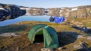 Trekking-Hardangervidda-Zelten-Torehytten